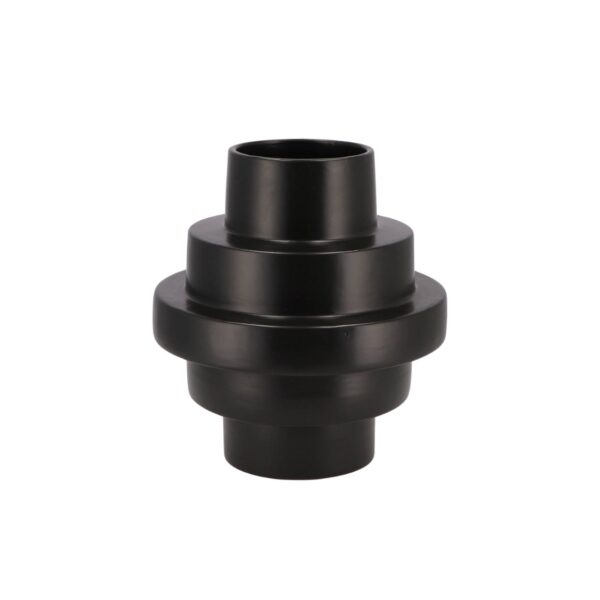 Vaas stairs zwart 25cm